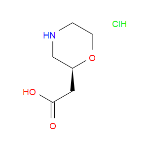 (S)-2-(MORPHOLIN-2-YL)ACETIC ACID HYDROCHLORIDE - Click Image to Close