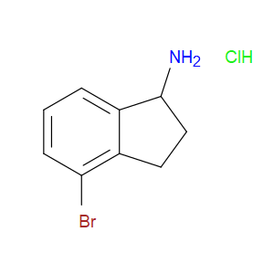 4-BROMO-2,3-DIHYDRO-1H-INDEN-1-AMINE HYDROCHLORIDE - Click Image to Close
