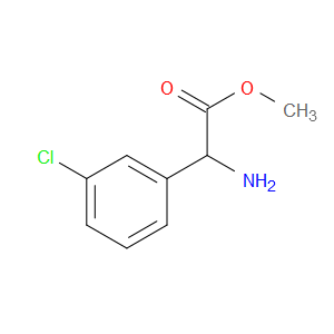 METHYL AMINO(3-CHLOROPHENYL)ACETATE HYDROCHLORIDE