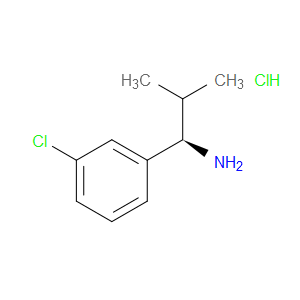 (R)-1-(3-CHLOROPHENYL)-2-METHYLPROPAN-1-AMINE HYDROCHLORIDE - Click Image to Close