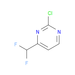 2-CHLORO-4-(DIFLUOROMETHYL)PYRIMIDINE - Click Image to Close
