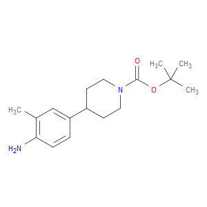 TERT-BUTYL 4-(4-AMINO-3-METHYLPHENYL)PIPERIDINE-1-CARBOXYLATE - Click Image to Close