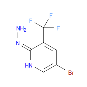 1-(5-BROMO-3-(TRIFLUOROMETHYL)PYRIDIN-2-YL)HYDRAZINE - Click Image to Close