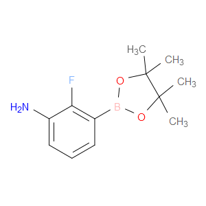 2-FLUORO-3-(4,4,5,5-TETRAMETHYL-1,3,2-DIOXABOROLAN-2-YL)ANILINE - Click Image to Close