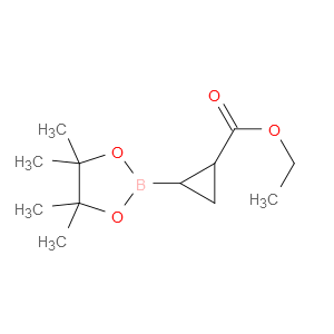 ETHYL 2-(4,4,5,5-TETRAMETHYL-1,3,2-DIOXABOROLAN-2-YL)CYCLOPROPANECARBOXYLATE - Click Image to Close