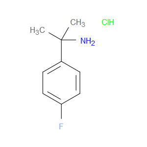 2-(4-FLUOROPHENYL)PROPAN-2-AMINE HYDROCHLORIDE