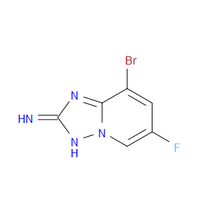 8-BROMO-6-FLUORO-[1,2,4]TRIAZOLO[1,5-A]PYRIDIN-2-AMINE