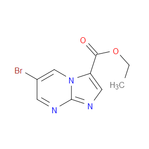 ETHYL 6-BROMOIMIDAZO[1,2-A]PYRIMIDINE-3-CARBOXYLATE