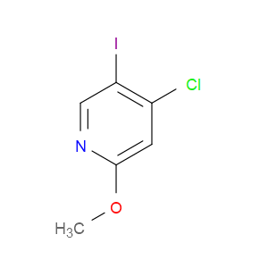 4-CHLORO-5-IODO-2-METHOXYPYRIDINE - Click Image to Close