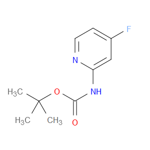TERT-BUTYL N-(4-FLUOROPYRIDIN-2-YL)CARBAMATE
