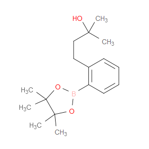2-METHYL-4-(2-(4,4,5,5-TETRAMETHYL-1,3,2-DIOXABOROLAN-2-YL)PHENYL)BUTAN-2-OL