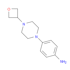 4-(4-(OXETAN-3-YL)PIPERAZIN-1-YL)ANILINE - Click Image to Close