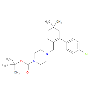 TERT-BUTYL 4-((4'-CHLORO-5,5-DIMETHYL-3,4,5,6-TETRAHYDRO-[1,1'-BIPHENYL]-2-YL)METHYL)PIPERAZINE-1-CARBOXYLATE