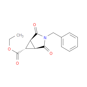 ETHYL 3-BENZYL-2,4-DIOXO-3-AZA-BICYCLO[3.1.0]HEXANE-6-CARBOXYLATE