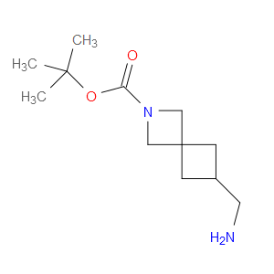 TERT-BUTYL 6-(AMINOMETHYL)-2-AZASPIRO[3.3]HEPTANE-2-CARBOXYLATE - Click Image to Close