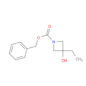 BENZYL 3-ETHYL-3-HYDROXYAZETIDINE-1-CARBOXYLATE