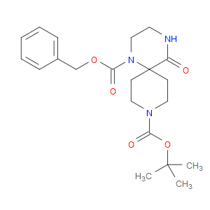 1-BENZYL 9-TERT-BUTYL 5-OXO-1,4,9-TRIAZASPIRO[5.5]UNDECANE-1,9-DICARBOXYLATE - Click Image to Close