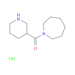 1-AZEPANYL(3-PIPERIDINYL)METHANONE HYDROCHLORIDE - Click Image to Close