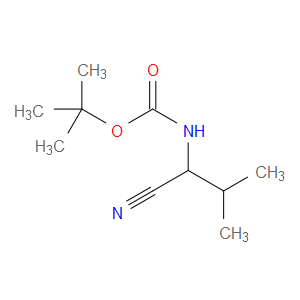 TERT-BUTYL N-(1-CYANO-2-METHYLPROPYL)CARBAMATE