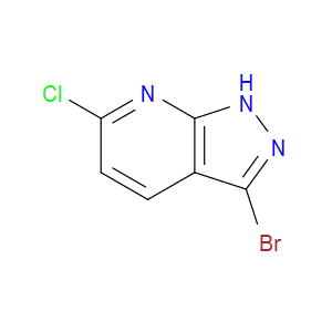 3-BROMO-6-CHLORO-1H-PYRAZOLO[3,4-B]PYRIDINE