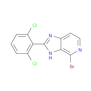 4-BROMO-2-(2,6-DICHLOROPHENYL)-1H-IMIDAZO[4,5-C]PYRIDINE - Click Image to Close