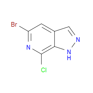 5-BROMO-7-CHLORO-1H-PYRAZOLO[3,4-C]PYRIDINE