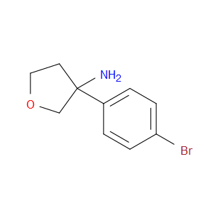 3-(4-BROMOPHENYL)TETRAHYDROFURAN-3-AMINE