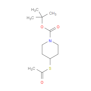 TERT-BUTYL 4-(ACETYLTHIO)PIPERIDINE-1-CARBOXYLATE