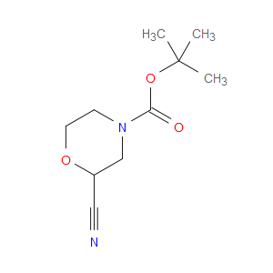 TERT-BUTYL 2-CYANOMORPHOLINE-4-CARBOXYLATE