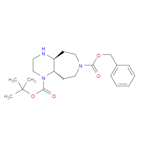 OCTAHYDROPYRAZINO[2,3-D]AZEPINE-1,7-DICARBOXYLIC ACID 7-BENZYL ESTER 1-TERT-BUTYL ESTER