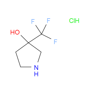 3-(TRIFLUOROMETHYL)PYRROLIDIN-3-OL HYDROCHLORIDE - Click Image to Close