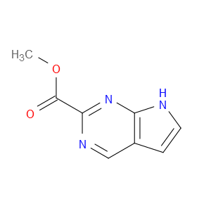 METHYL 7H-PYRROLO[2,3-D]PYRIMIDINE-2-CARBOXYLATE - Click Image to Close