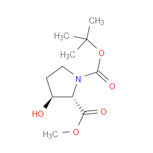 1-TERT-BUTYL 2-METHYL (2S,3S)-3-HYDROXYPYRROLIDINE-1,2-DICARBOXYLATE - Click Image to Close