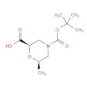 (2R,6R)-4-(TERT-BUTOXYCARBONYL)-6-METHYLMORPHOLINE-2-CARBOXYLIC ACID
