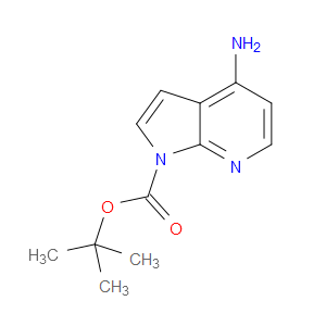 TERT-BUTYL 4-AMINO-1H-PYRROLO[2,3-B]PYRIDINE-1-CARBOXYLATE