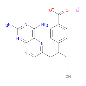 LITHIUM 4-(1-(2,4-DIAMINOPTERIDIN-6-YL)PENT-4-YN-2-YL)BENZOATE - Click Image to Close