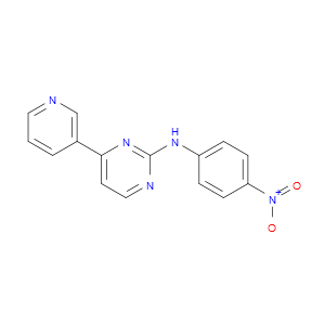 N-(4-NITROPHENYL)-4-(3-PYRIDYL)-2-PYRIMIDINEAMINE