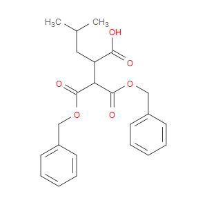 1,1,2-PENTANETRICARBOXYLIC ACID, 4-METHYL-, 1,1-BIS(PHENYLMETHYL) ESTER