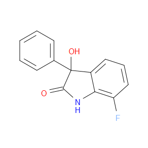 7-FLUORO-3-HYDROXY-3-PHENYLINDOLIN-2-ONE