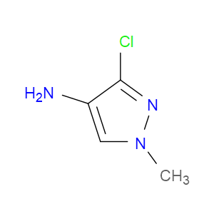 3-CHLORO-1-METHYL-1H-PYRAZOL-4-AMINE - Click Image to Close