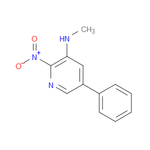 N-METHYL-2-NITRO-5-PHENYLPYRIDIN-3-AMINE