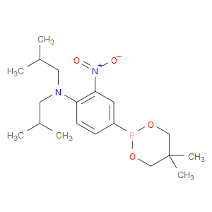 4-(5,5-DIMETHYL-1,3,2-DIOXABORINAN-2-YL)-N,N-DIISOBUTYL-2-NITROANILINE - Click Image to Close