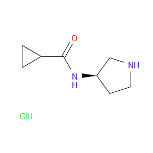 (R)-N-(PYRROLIDIN-3-YL)CYCLOPROPANECARBOXAMIDE HYDROCHLORIDE