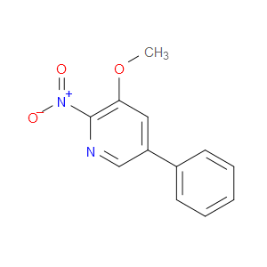 3-METHOXY-2-NITRO-5-PHENYLPYRIDINE