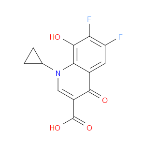 1-CYCLOPROPYL-6,7-DIFLUORO-8-HYDROXY-4-OXO-1,4-DIHYDROQUINOLINE-3-CARBOXYLIC ACID