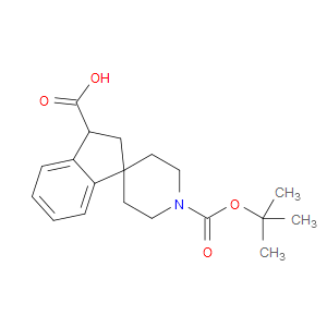 1'-(TERT-BUTOXYCARBONYL)-2,3-DIHYDROSPIRO[INDENE-1,4'-PIPERIDINE]-3-CARBOXYLIC ACID
