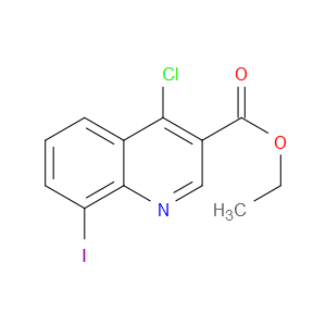 ETHYL 4-CHLORO-8-IODOQUINOLINE-3-CARBOXYLATE