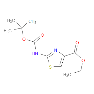 ETHYL 2-[(TERT-BUTOXYCARBONYL)AMINO]-1,3-THIAZOLE-4-CARBOXYLATE