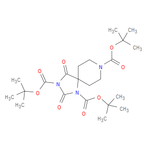 TRI-TERT-BUTYL 2,4-DIOXO-1,3,8-TRIAZASPIRO[4.5]DECANE-1,3,8-TRICARBOXYLATE