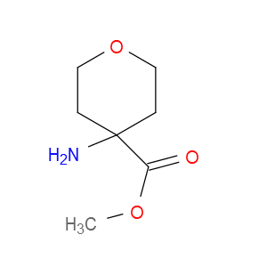 METHYL 4-AMINOTETRAHYDRO-2H-PYRAN-4-CARBOXYLATE